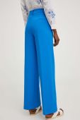 Штани Answear Lab жіночі пряме висока посадка колір блакитний (3311465)