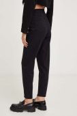 Штани Answear Lab жіночі колір чорний пряме висока посадка (3398635)