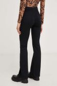 Штани Answear Lab жіночі колір чорний кльош висока посадка (3398642)