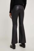 Штани Answear Lab X Лімітована колекція NO SHAME жіночі колір чорний кльош висока посадка