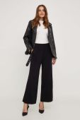 Штани Answear Lab жіночі колір чорний пряме висока посадка (3494237)