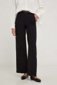 Штани Answear Lab жіночі колір чорний пряме висока посадка (3572897)