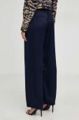 Штани Answear Lab жіночі колір синій широке висока посадка (3642914)