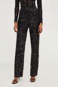 Штани Answear Lab жіночі колір чорний кльош висока посадка (3687661)