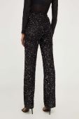 Штани Answear Lab жіночі колір чорний кльош висока посадка (3687661)