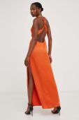 Сукня Answear Lab колір помаранчевий maxi розкльошена (3295432)