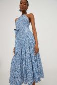 Сукня Answear Lab midi розкльошена колір блакитний (3331167)