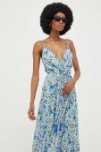 Сукня Answear Lab maxi розкльошена колір блакитний (3314431)