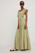 Сукня Answear Lab колір зелений maxi розкльошена (3298217) Сукня Answear Lab колір зелений maxi розкльошена (3298217)