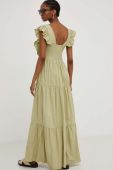 Сукня Answear Lab колір зелений maxi розкльошена (3298217) Сукня Answear Lab колір зелений maxi розкльошена (3298217)
