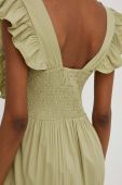 Сукня Answear Lab колір зелений maxi розкльошена (3298217) Сукня Answear Lab колір зелений maxi розкльошена (3298217)