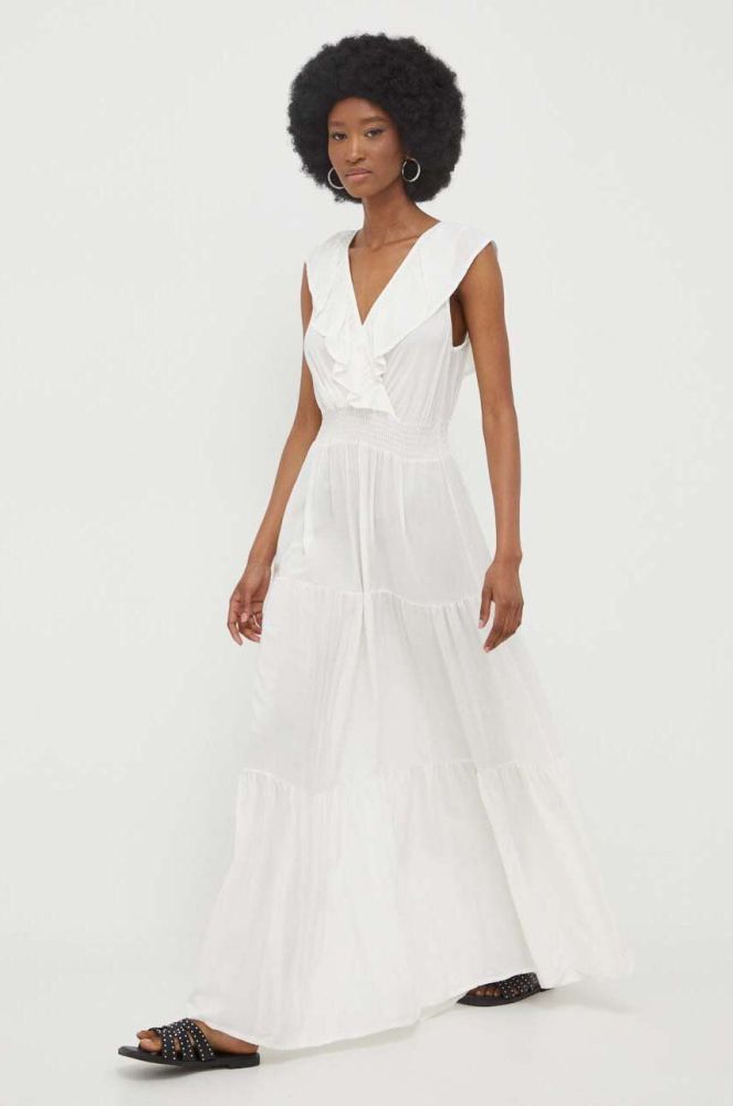 Сукня Answear Lab колір білий maxi розкльошена (3304490)