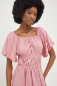 Сукня Answear Lab колір рожевий mini розкльошена (3304505)