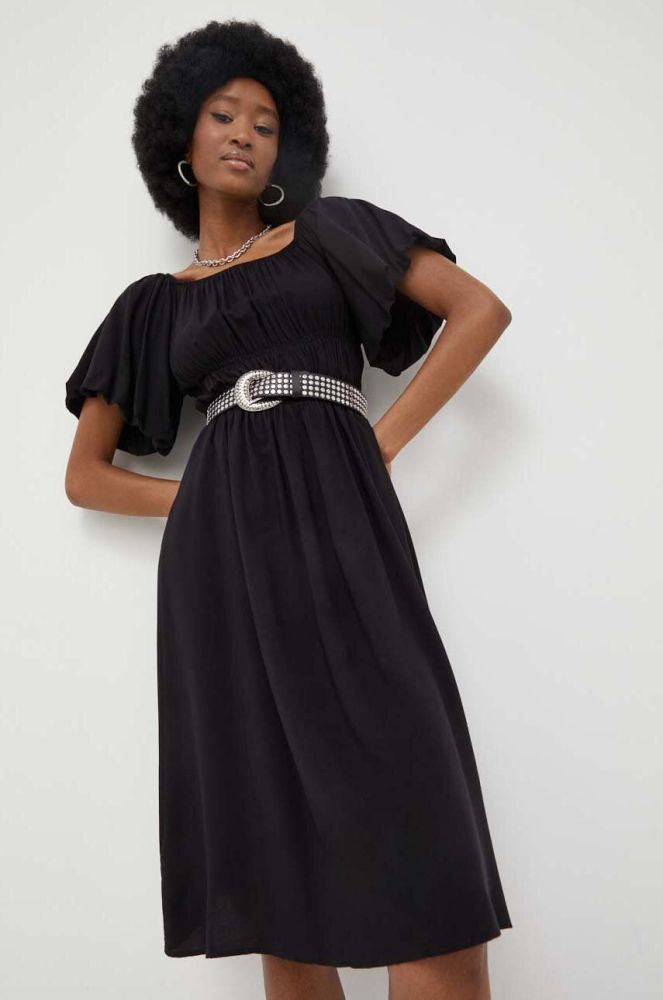 Сукня Answear Lab колір чорний mini розкльошена (3304509)