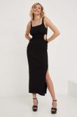 Сукня Answear Lab колір чорний maxi облягаюча (3329268)