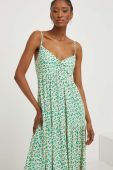 Сукня Answear Lab колір зелений maxi розкльошена (3333802)