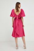Сукня Answear Lab колір рожевий mini розкльошена (3374074)