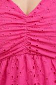 Сукня Answear Lab колір рожевий midi розкльошена (3361045)