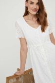 Сукня Answear Lab колір білий midi розкльошена (3377354)