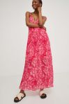 Сукня Answear Lab колір рожевий maxi розкльошена (3336538)