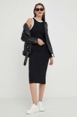 Сукня Answear Lab колір чорний midi облягаюча (3377378)