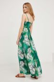 Бавовняна сукня Answear Lab колір зелений maxi розкльошена (3354992)