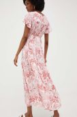 Сукня Answear Lab колір рожевий midi розкльошена (3314496)