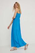 Сукня Answear Lab maxi розкльошена колір блакитний (3329194)