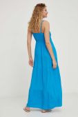 Сукня Answear Lab maxi розкльошена колір блакитний (3329194)