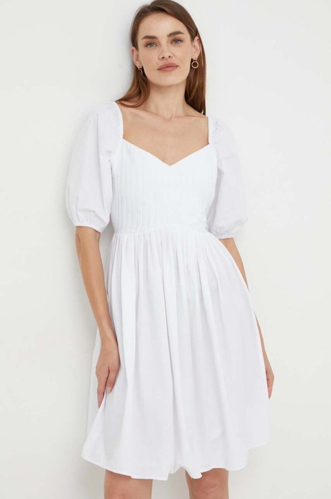 Сукня Answear Lab колір білий mini розкльошена (3377413)