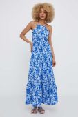 Сукня Answear Lab midi розкльошена колір блакитний (3343381)