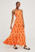 Сукня Answear Lab колір помаранчевий maxi розкльошена (3336544)