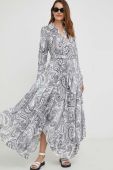 Сукня Answear Lab колір білий maxi розкльошена (3377417)
