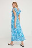 Сукня Answear Lab maxi розкльошена колір блакитний (3363969)