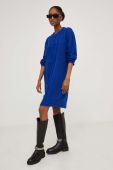 Сукня Answear Lab mini oversize колір блакитний (3535338)