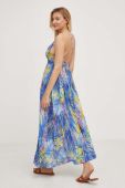 Сукня Answear Lab maxi розкльошена колір блакитний (3367885)