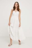 Сукня Answear Lab колір білий maxi розкльошена (3370980)