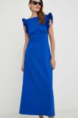 Сукня Answear Lab maxi розкльошена колір блакитний (3377439)