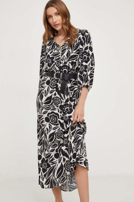 Сукня Answear Lab колір білий maxi розкльошена (3395940)