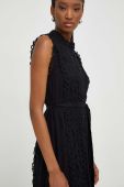 Сукня Answear Lab колір чорний midi розкльошена (3468378)