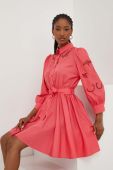 Сукня Answear Lab колір рожевий mini розкльошена (3452321)