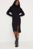Сукня Answear Lab колір чорний midi пряма (3478914)