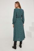 Сукня Answear Lab колір зелений midi розкльошена (3551906)