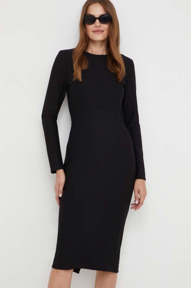 Сукня Answear Lab колір чорний mini облягаюча (3498310)