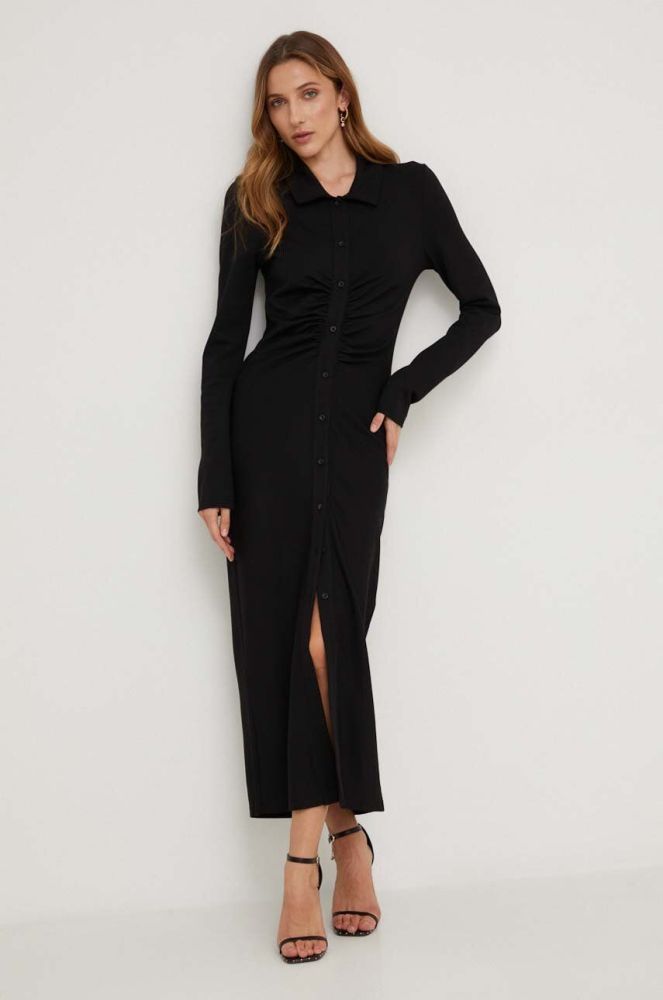 Сукня Answear Lab колір чорний maxi облягаюча (3548535)