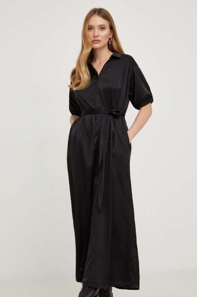 Сукня Answear Lab колір чорний midi oversize (3560885)