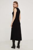 Сукня Answear Lab колір чорний midi пряма (3589312)