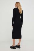 Сукня Answear Lab колір чорний midi облягаюча (3583563)