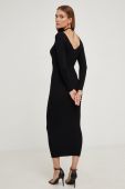 Сукня Answear Lab колір чорний maxi облягаюча (3639701)
