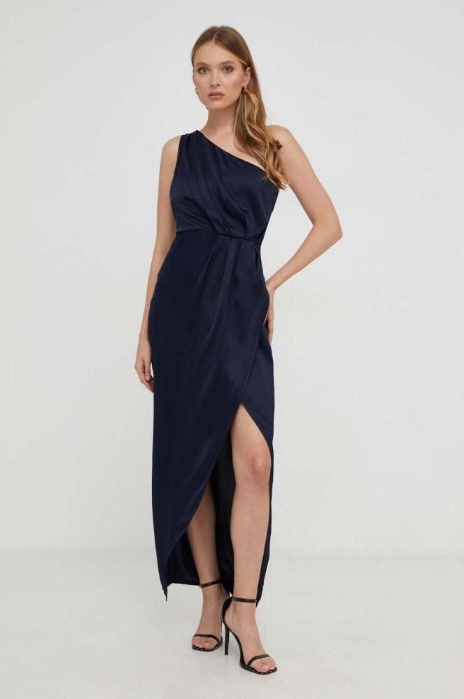 Сукня Answear Lab колір синій maxi розкльошена (3642933)